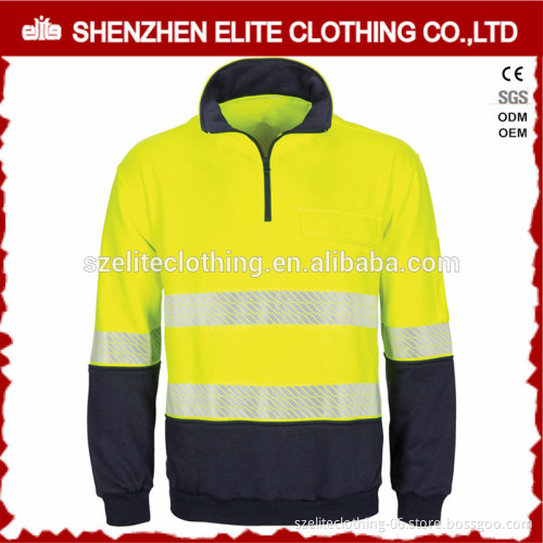 EN471 ANSI standard electrical winter yellow safety reflective jacket